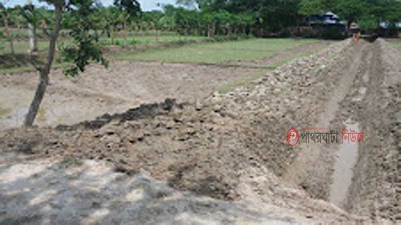 হাই কোর্টের আদেশ উপেক্ষা করে জমি দখল