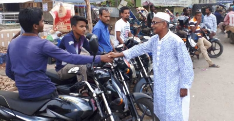 বেতাগীতে আওয়ামীলীগের মনোনয়ন প্রত্যাশী জাবিরের গনসংযোগ