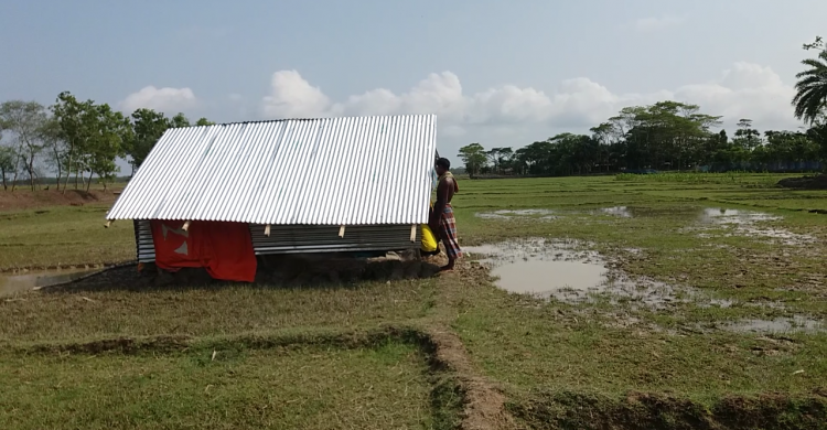 <smll>জমি নিয়ে বিরোধ</small> তালতলীতে দুই পক্ষের সংঘর্ষে আহত ১৩