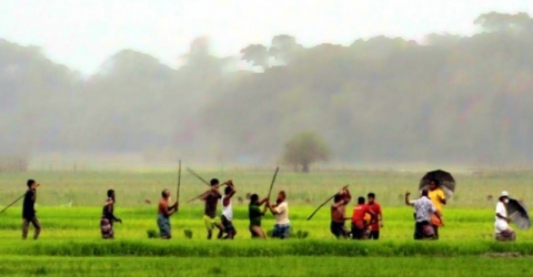 পাথরঘাটায় প্রতিপক্ষের অতর্কিত হামলায় আহত ৫