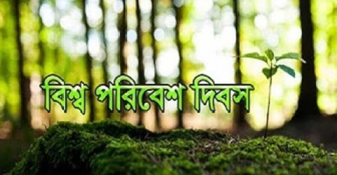 বিশ্ব পরিবেশ দিবস আজ