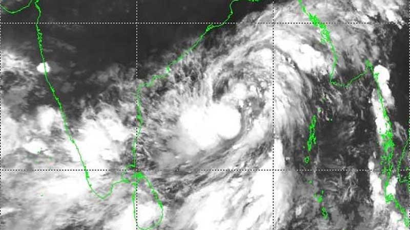 বঙ্গোপসাগরে সৃষ্ট সুস্পষ্ট লঘুচাপটি গভীর নিম্নচাপে পরিণত