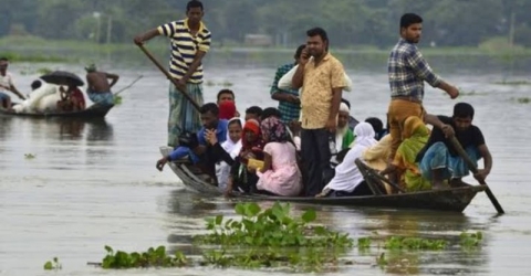 করোনা ভাইরাসের মধ্যেই বন্যার আশঙ্কা