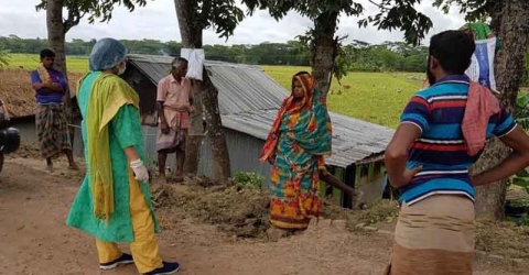 মঠবাড়িয়ায় ৫৯ কেন্দ্রে আশ্রয় নিচ্ছে মানুষ