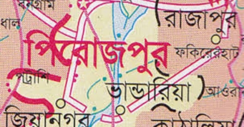 ভাণ্ডারিয়া পৌর শহর ‘রেড জোন’ চিহ্নিত, লকডাউন ঘোষণা